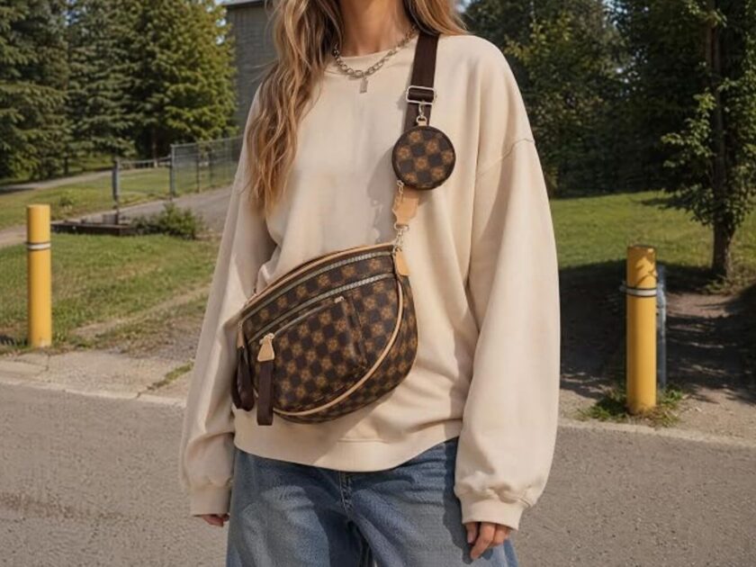 Checkered Crossbody Bag Bum Bag Only $9.xx on Amazon (Reg. $20)