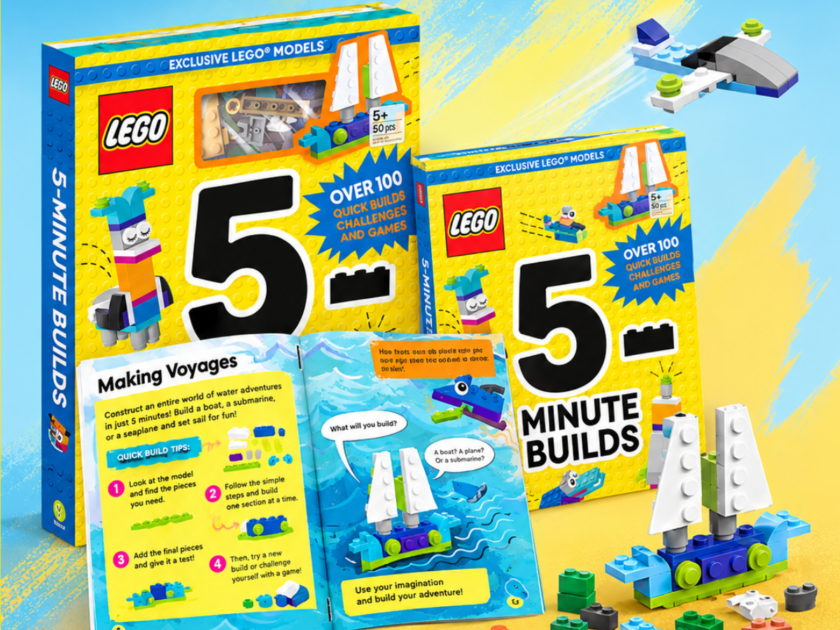 LEGO 5-Minute Builds Book Just $8.xx on Amazon (Reg $16)