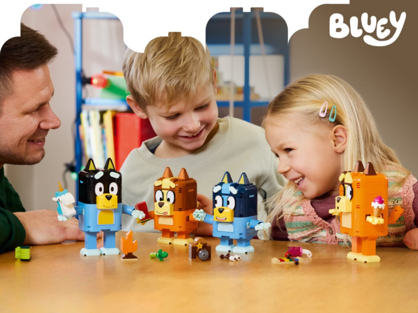LEGO Bluey Brick-Built Bluey Family Just $44 After Walmart Cash (Reg $70)