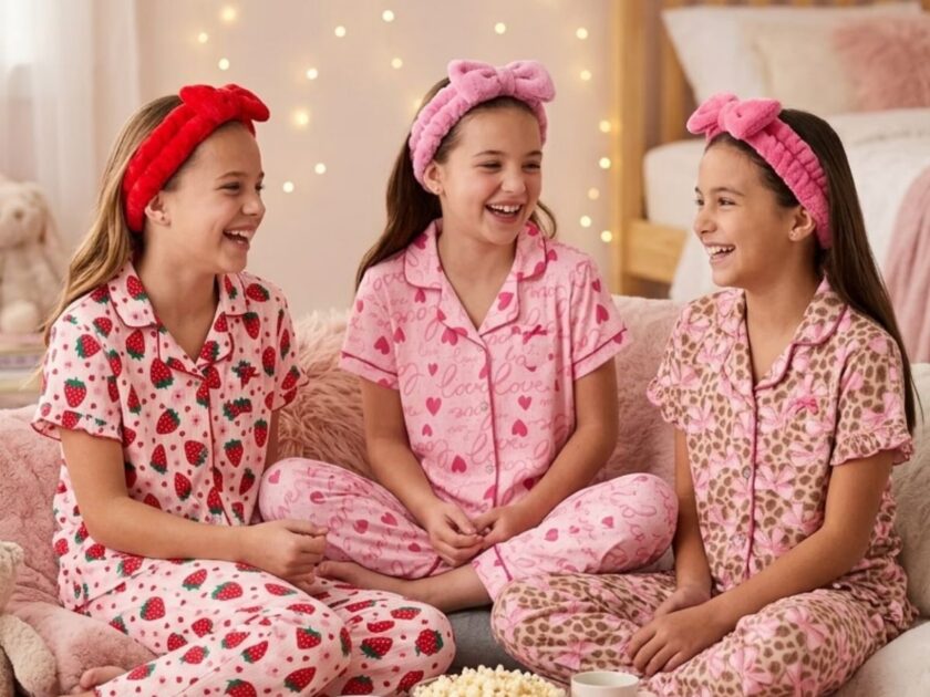 Girls Soft Cozy Button Down Pajama Sets Just $9.xx at Walmart!