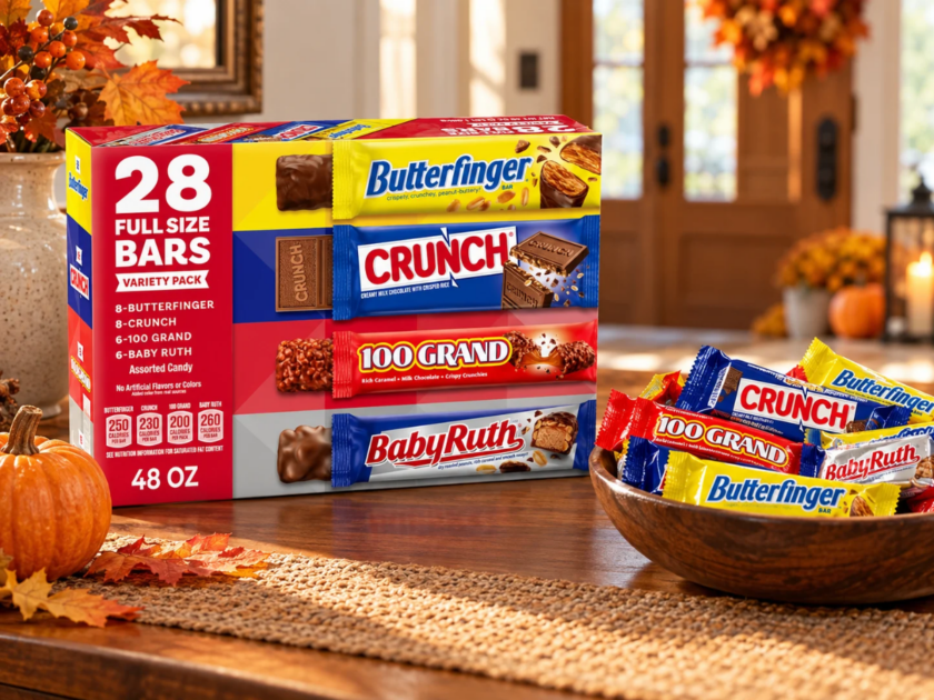Full-Size Candy Bar 28-Count Variety Pack Just $29.xx Shipped on Amazon