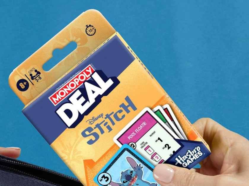 Monopoly Deal: Disney Stitch Edition Card Game Only $3.xx on Amazon