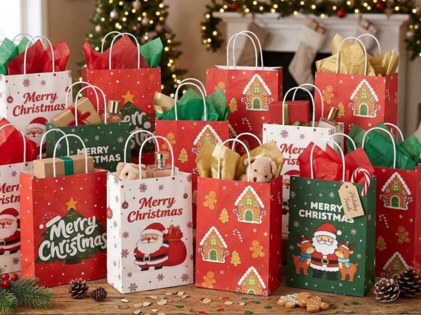 Christmas Gift Bags 24-Count Only $9.xx on Amazon (Reg. $16)