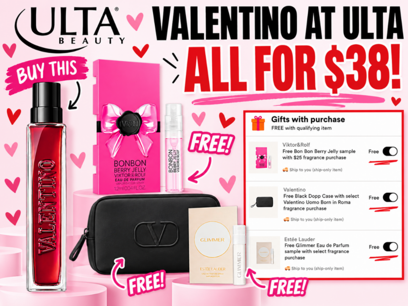 Valentino Vendetta Donna Eau de Parfum Only $38 at Ulta + 3 FREE Gifts