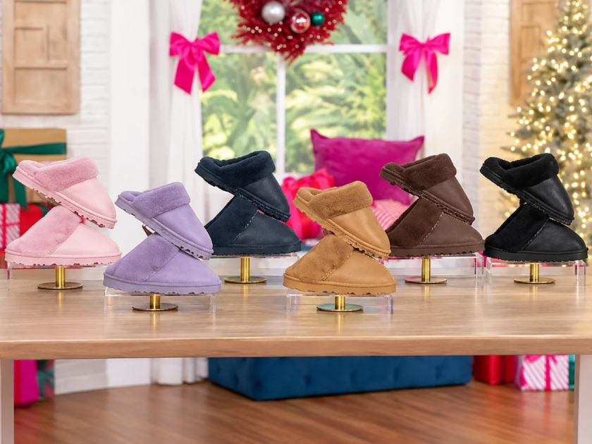 Bearpaw GiGi Suede Slippers Only $24.99 Shipped (Reg. $60)