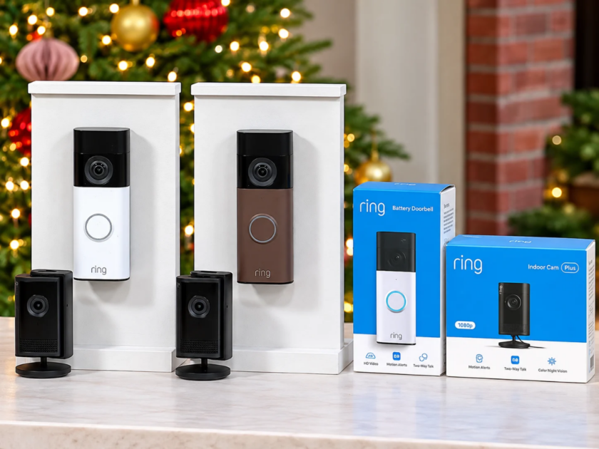 Ring Battery Doorbell with 2K Indoor Cam & Ring Assist+ Only $47.48 Shipped at QVC ($190 Value)