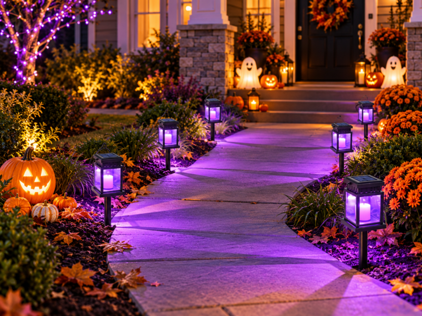 8-Pack Solar Halloween Lantern Lights Only $22.xx on Amazon (Reg $50)