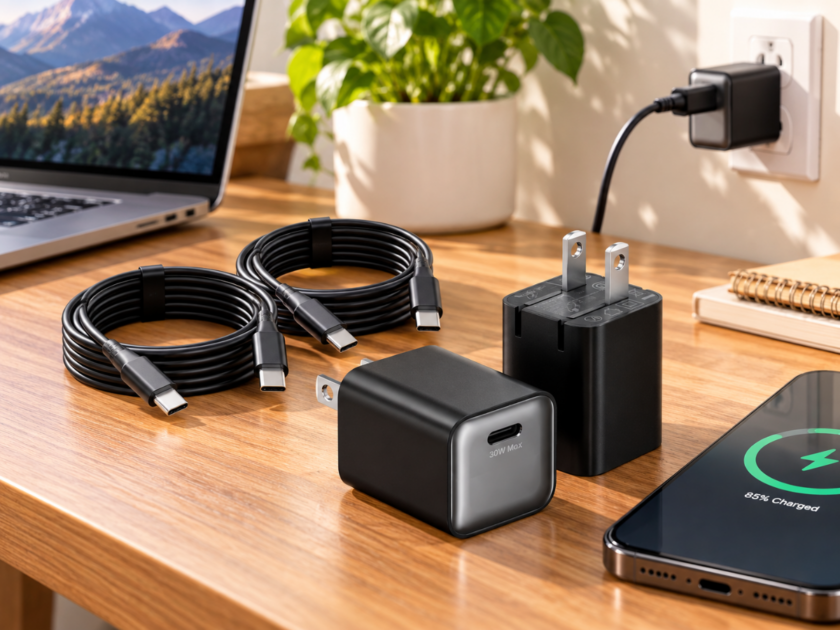 Wegear 30W USB-C GaN III Wall Charger Block & Cable 2-Pack Only $9.xx on Amazon (Reg $20)