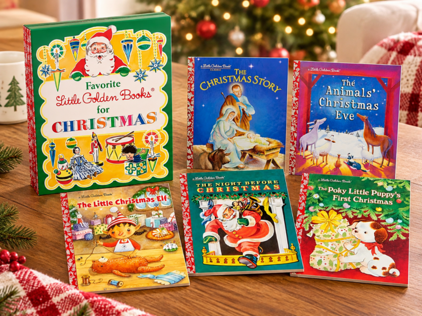 Favorite Little Golden Books for Christmas 5-Book Boxed Set Only $13.xx at Walmart & Amazon