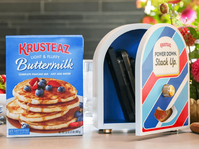Krusteaz is Giving Away a 1-Year Supply of Pancake Mix + A Pause Box on 10/15!