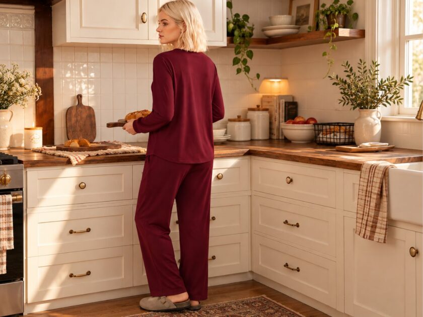 Ekouaer Women’s Long Sleeve Pajama Sets From $7.xx on Amazon (Reg. $30)