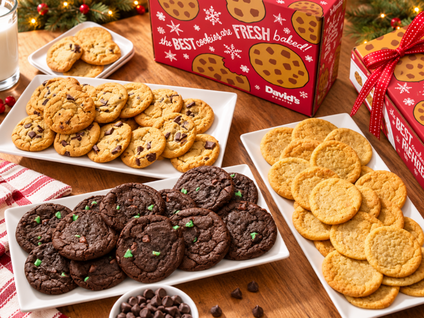David’s Cookies 174pc Holiday Cookie Exchange Assortment Only $39.xx on QVC (Reg $73)
