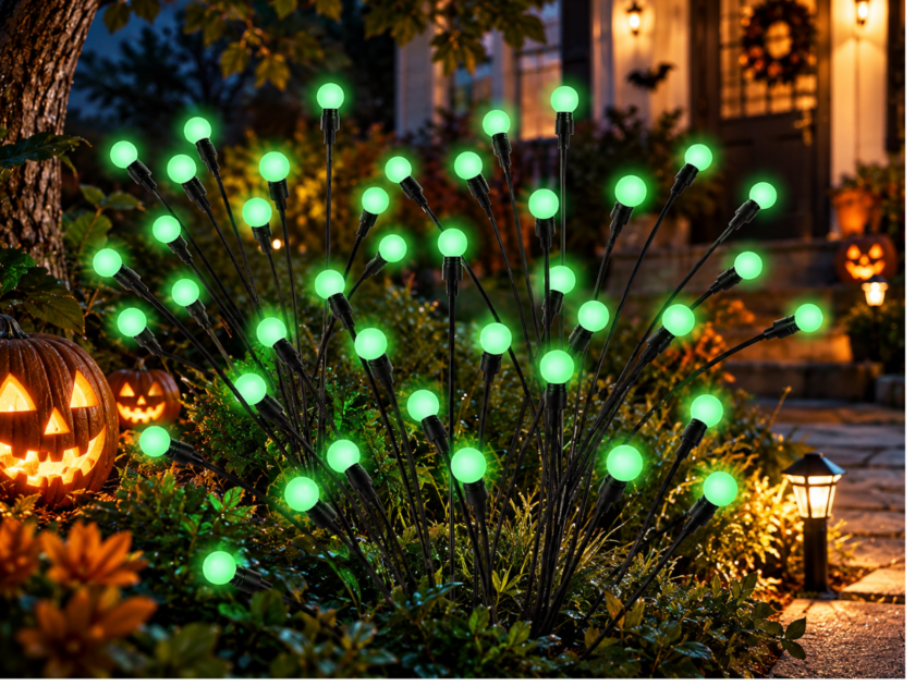 Solar Outdoor Halloween Lights 4-Pack Only $9.xx on Amazon (Reg $25)