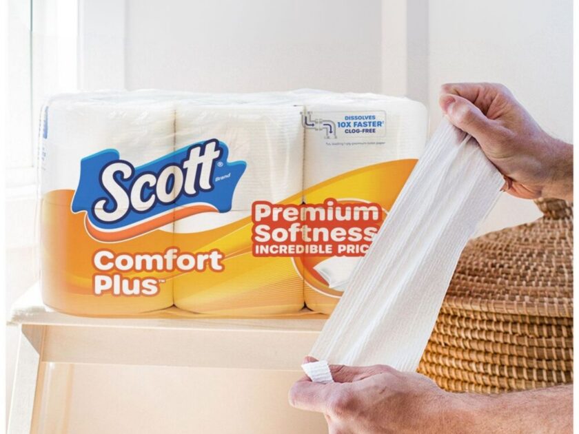 Scott Comfort Plus Toilet Paper 18 Triple Rolls at CVS – Buy 2, Get $10 ExtraBucks + $2 Off!