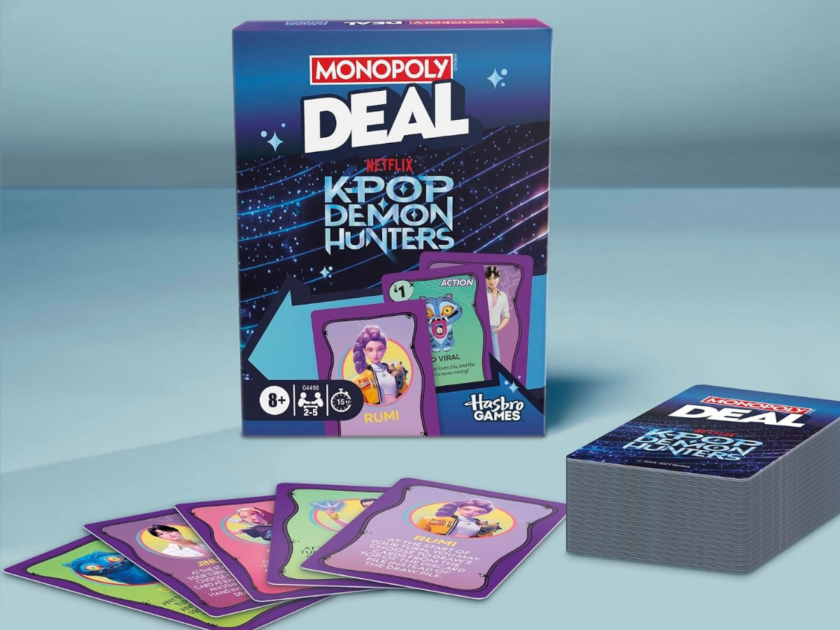 Monopoly Deal K-pop Demon Hunters Card Game Only $4.xx on Amazon (Reg $10)