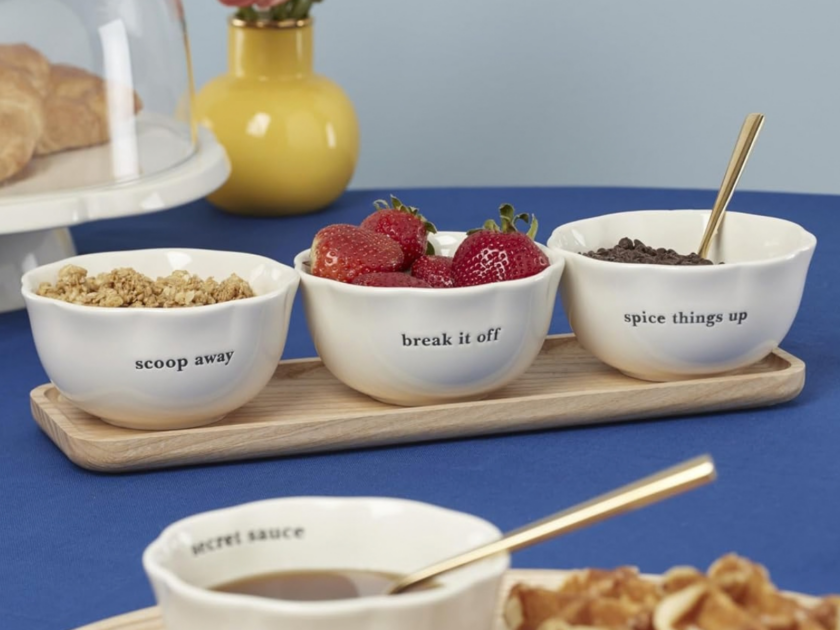 Kate Spade Set of 3 Dip Bowls Only $19.xx on Amazon (Reg $65)!