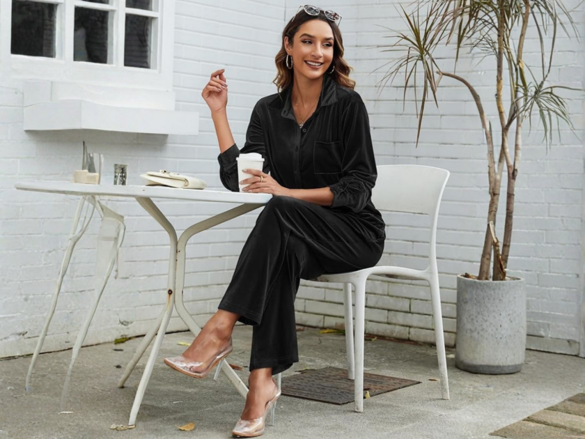 Ekouaer Velour Track Suits Only $14.xx on Amazon (Reg $40)