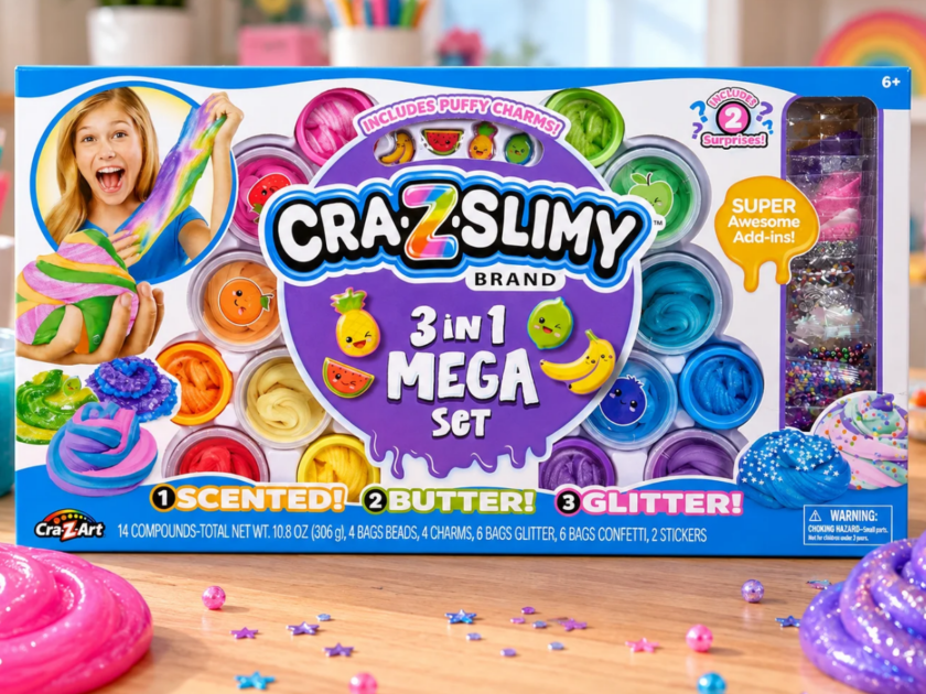 Cra-Z Slimy Mega Slime Kit Only $12 at Walmart (Reg. $30)
