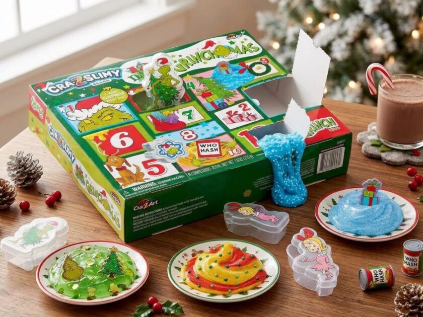 12 Days of Grinchmas Slime Advent Calendar Only $19.xx on Amazon!