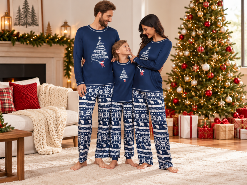 Ekouaer Family Christmas Pajamas Matching Sets Only $12.xx on Amazon (Reg $30)