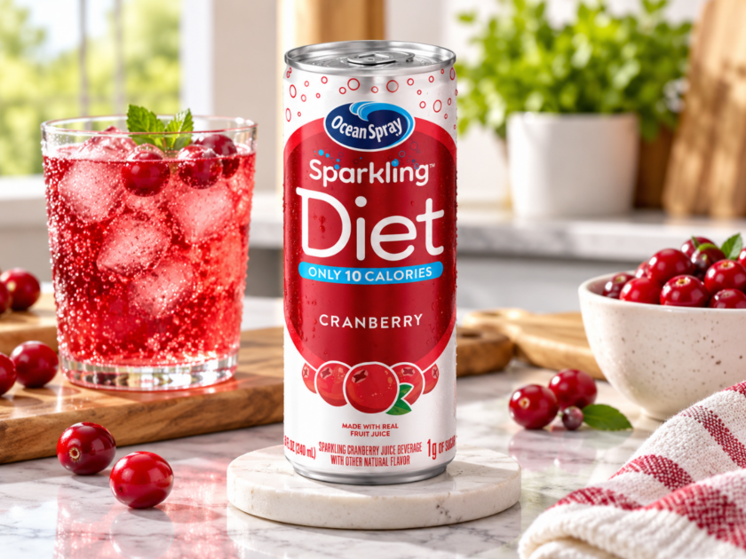 Ocean Spray Sparkling Diet Cranberry Juice Cocktail 24-Pack Only $6.xx on Amazon (Reg $30)