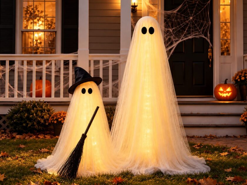 Light-Up Halloween Ghost Decorations 2 Pack Only $24.xx on Amazon (Reg. $40)