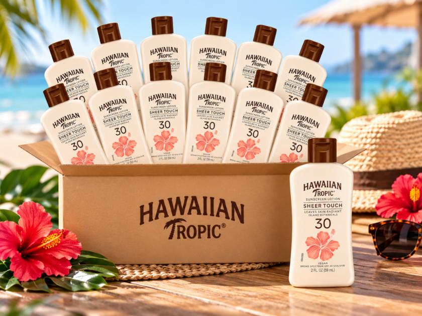 12-Pack Hawaiian Tropic Sheer Touch Lotion SPF 30 Only $10.xx on Amazon (Reg $30)