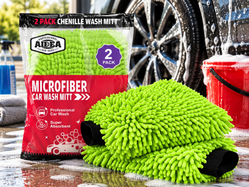 Microfiber Car Wash Mitt 2-Pack Only $6.xx on Amazon (Reg $10)