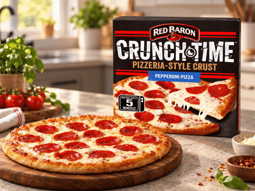 GO! GO! GOOOO!! FREE RED BARON CRUNCHTIME PIZZA!!