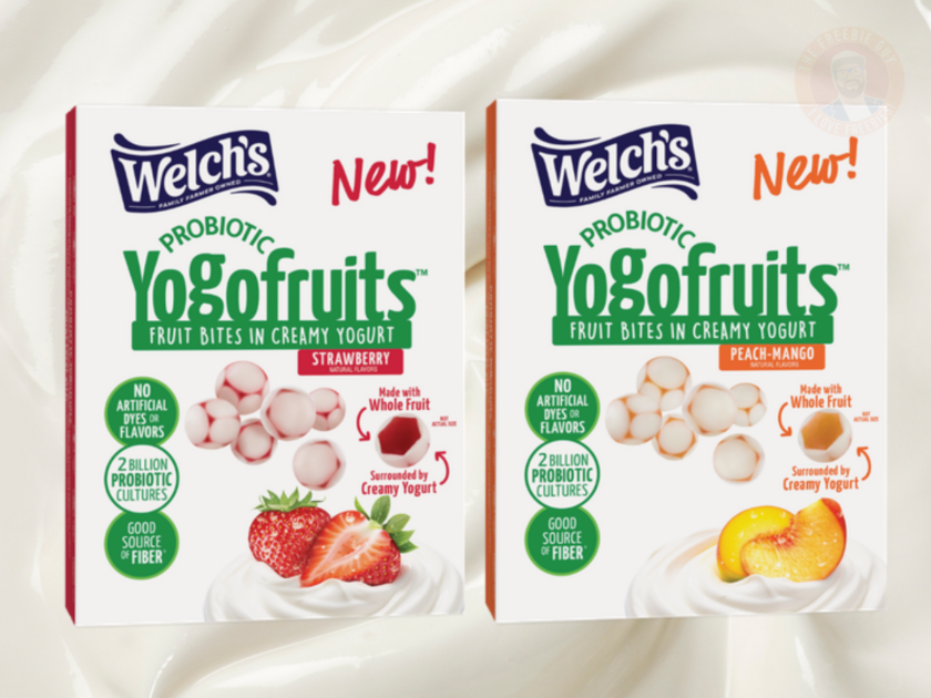 Possible Free Welch’s Probiotic Yogofruits Sample
