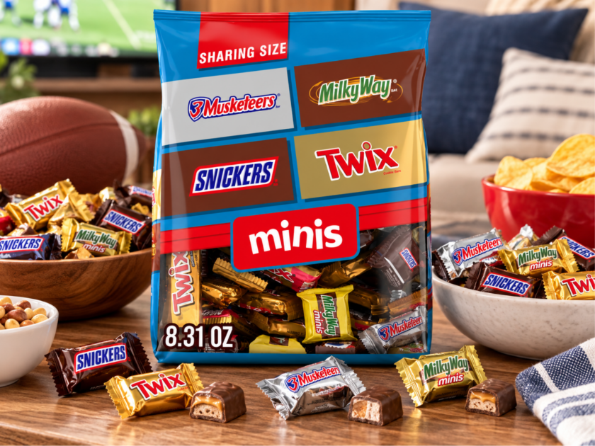 Mars Snickers, Twix, Milky Way & 3 Musketeers Chocolate Candy Variety Pack Only $5.xx on Amazon