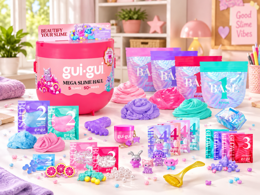 Gui Gui Mega Slime Haul 50+ Pieces Only $20.xx on Amazon (Reg $29)