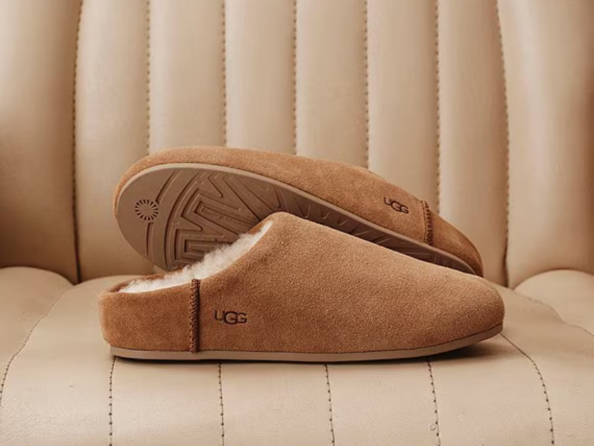 UGG Elea Waterproof Suede Mule Slippers from $87 (Reg. $130) at Dillard’s