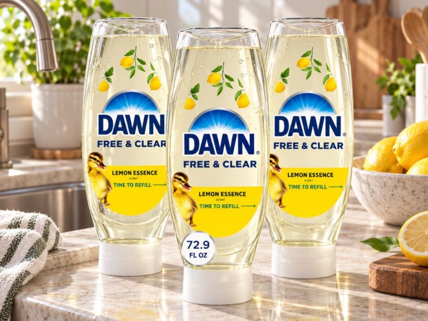 Dawn Free & Clear EZ-Squeeze Dish Soap Only $8.xx Each When You Buy 3 on Amazon (Reg. $45)