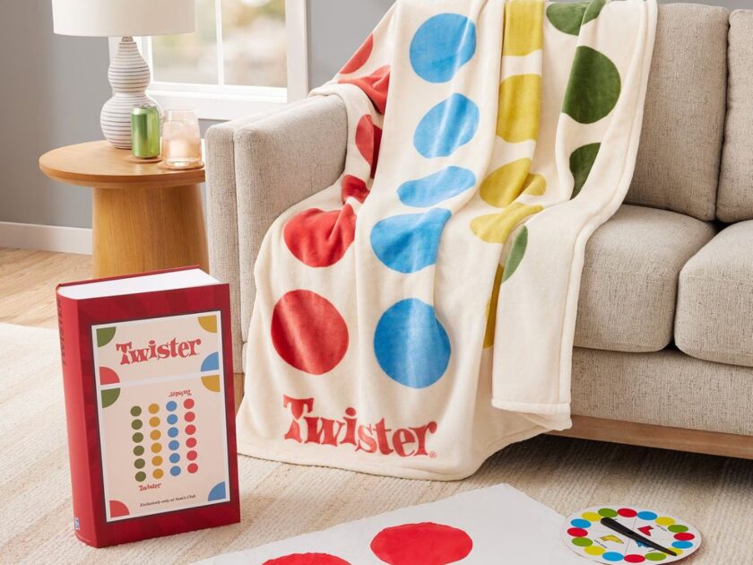 Classic Board Game Throw Blankets Only $19.98 at Sam’s Club – Twister, Candy Land, Scrabble & More!