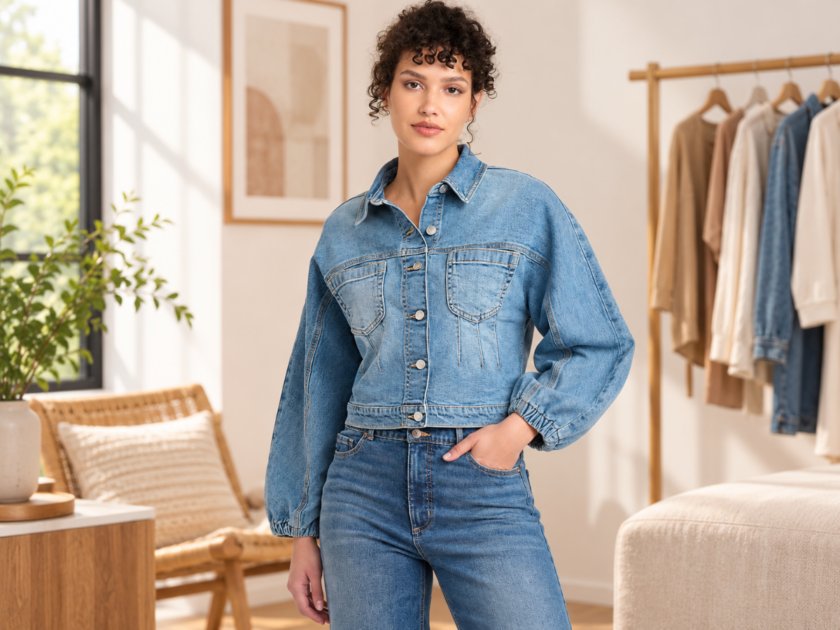 Sofia Vergara Women’s Darted Denim Waist Jacket Only $15.xx on Walmart (Reg $36)