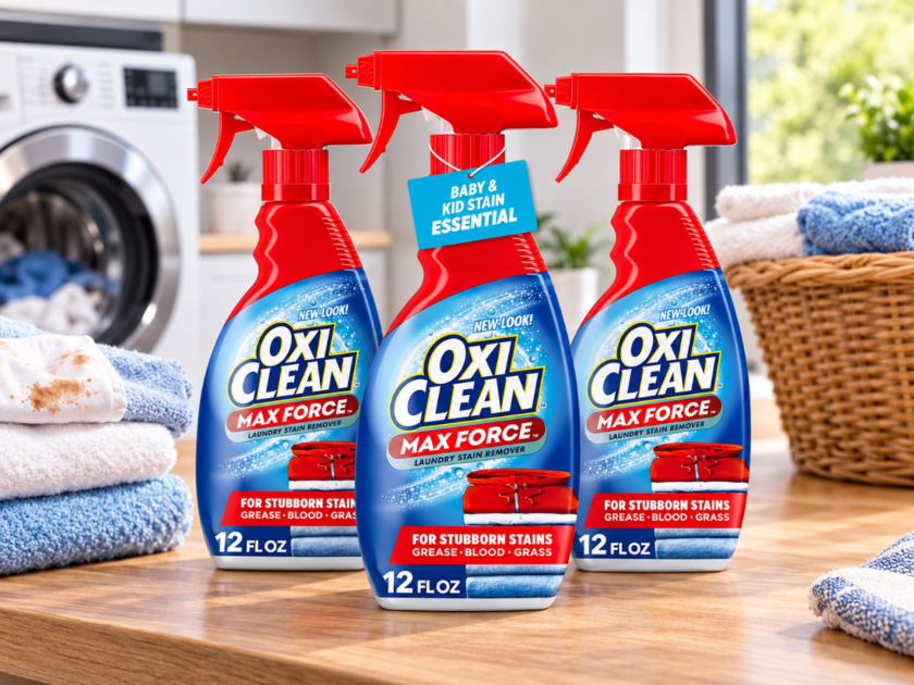 OxiClean Max Force Laundry Stain Remover Spray 3-Pack Only $5.xx on Amazon (Reg $13)