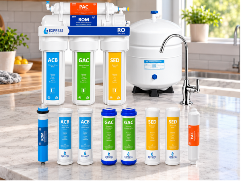 Express Water NSF Certified Reverse Osmosis 5-Stage Water Filter System Only $95.xx on Woot (Reg $232)