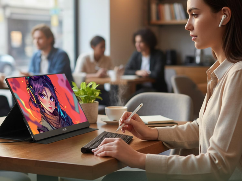 AOC 16T20 15.6″ FHD IPS Portable Monitor Only $47.xx on Amazon (Reg $70)