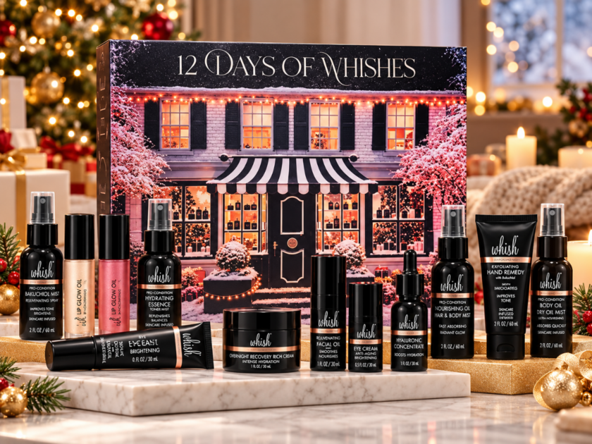 Whish 12 Days of Beauty Whishes Advent Calendar As Low As $34.xx On QVC (Over a $300 value!)