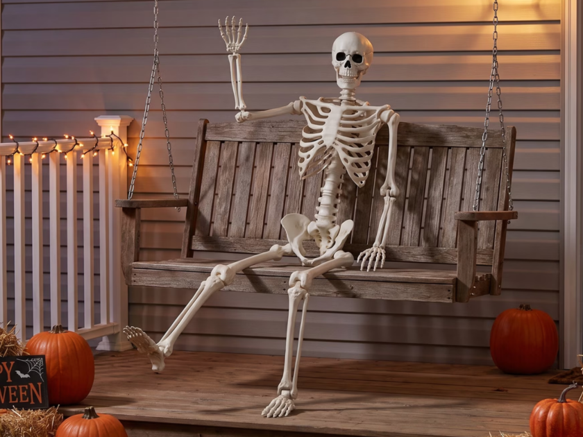 Walmart Has a 5-Foot Halloween Skeleton for Your Spooky Season Decor