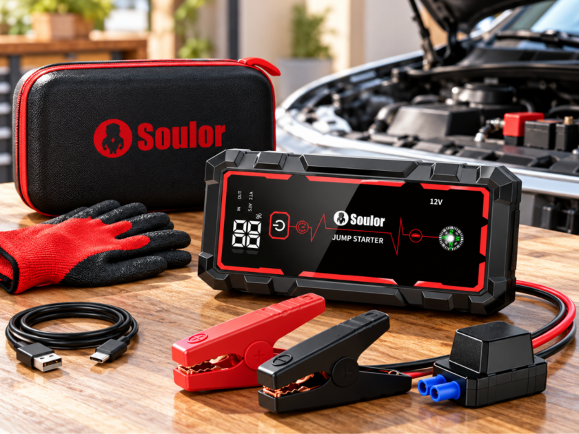 5000A Portable Car Jump Starter w/ 9-in-1 Functions & LCD Display Only $17.xx on Amazon (Reg $36)