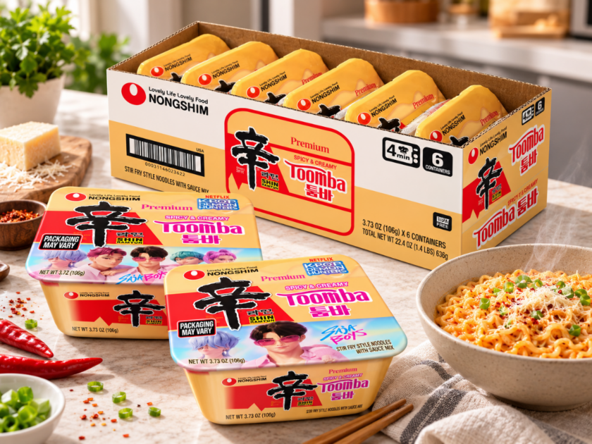 Nongshim Shin Ramyun Toomba Noodles Bowl 6-Pack Only $5.xx on Amazon (Reg $26)