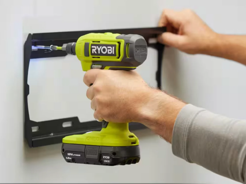 Ryobi ONE+ 18V Cordless 1/4 in. Hex Screwdriver Kit W/ Compact Battery & Charger Only $49 at Home Depot (Reg $159)