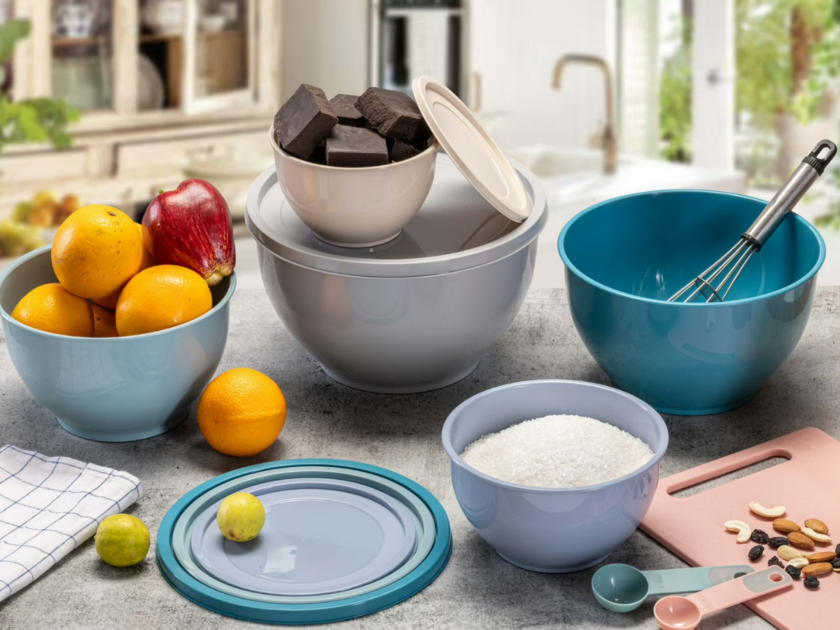Mainstays 10-Piece Plastic Mixing Bowl Set Only $9.88 at Walmart