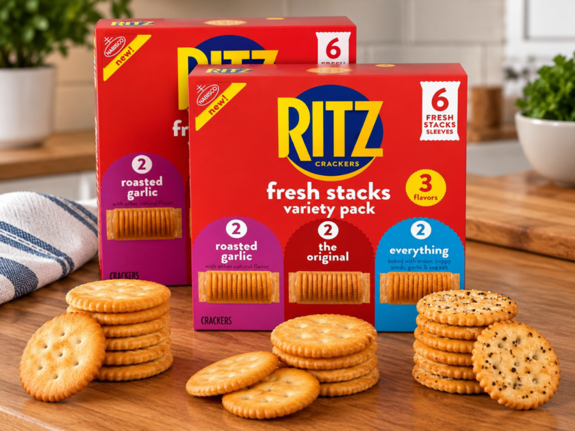 RITZ Fresh Stacks Variety 6-Count Pack of 2 Only $5.xx on Amazon