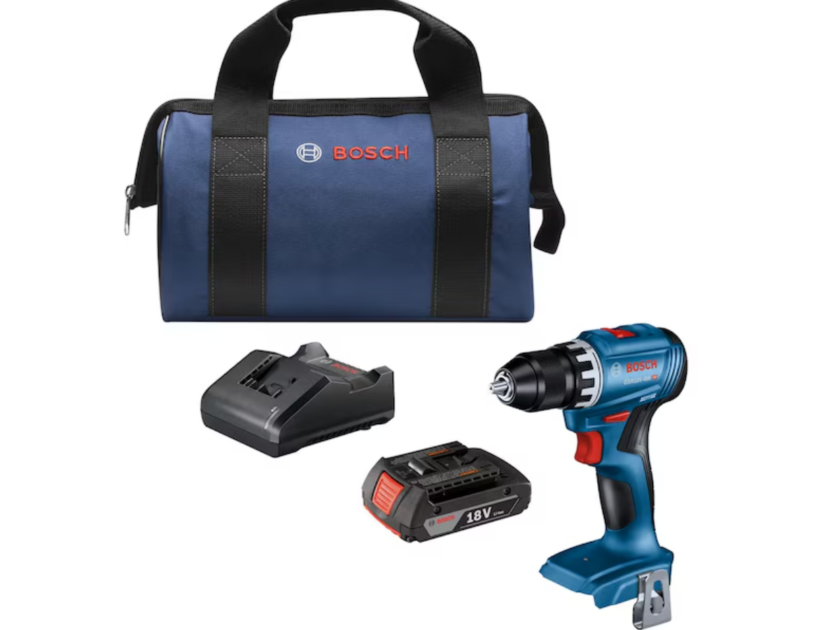 Bosch 18V 1/2″ Brushless Cordless Drill/Driver w/Battery & Charger Only $59 on Lowe’s (Reg $119)