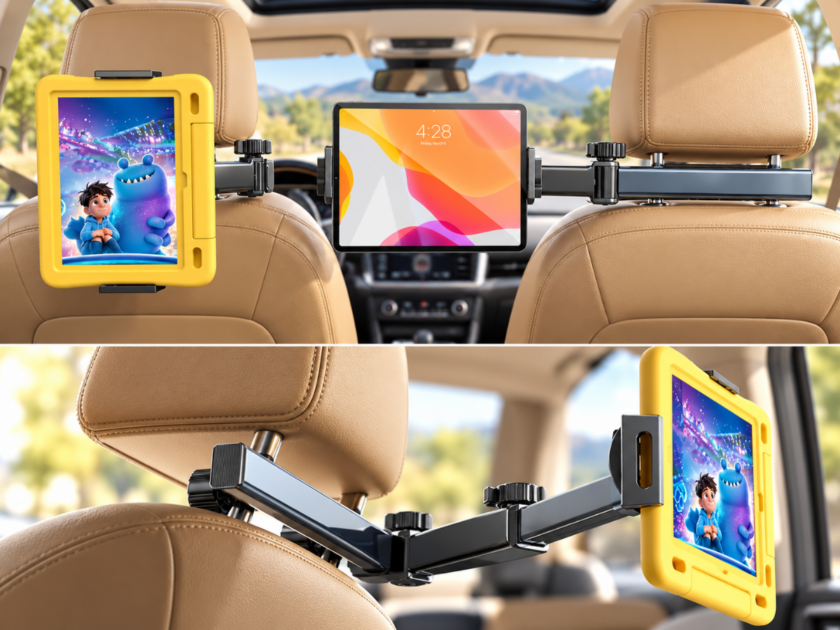 LISEN Adjustable Tablet Holder Mount for Cars Only $9.xx on Amazon (Reg $23)