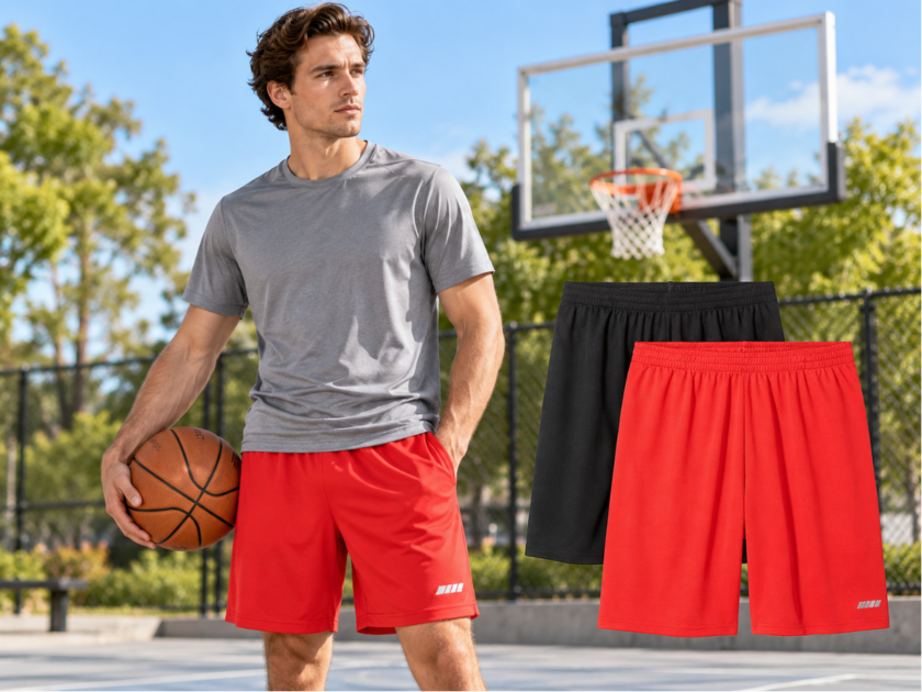 Amazon Essentials Men’s Basketball Training Shorts 2-Pack Only $6.xx on Amazon (Reg $11)