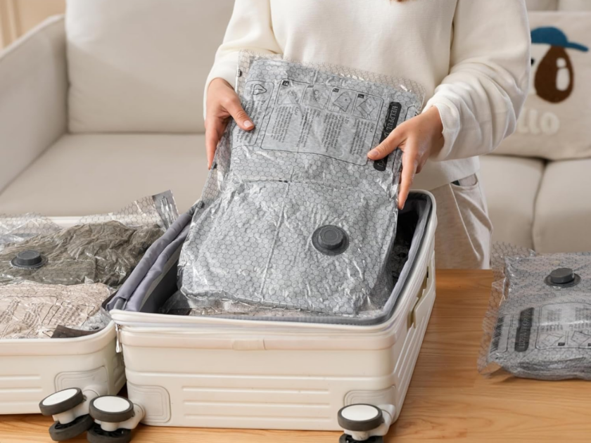 15-Pack VOLLYC Travel Vacuum Bags w/Rechargeable Air Pump Only $11.xx on Amazon (Reg $24)
